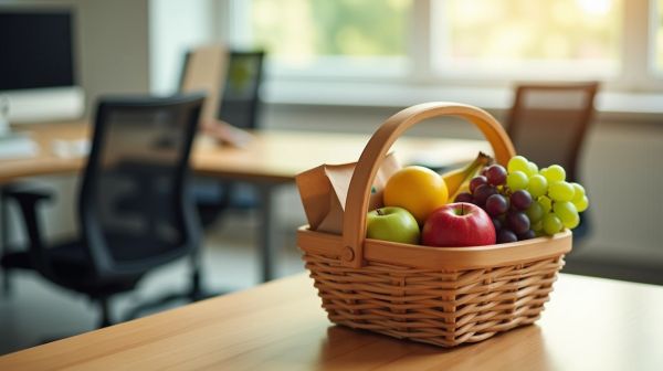 Fruits frais livrés directement au bureau pour vos équipes