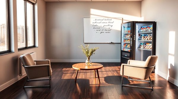Optimisez le bien-être au travail avec un distributeur de snack
